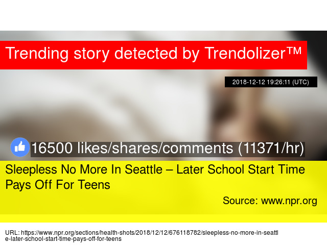 Sleepless No More In Seattle Later >> Sleepless No More In Seattle Later School Start Time Pays Off For Sleepless No More In Seattle Later >> Sleepless No More In Seattle Later School Start Time Pays Off For