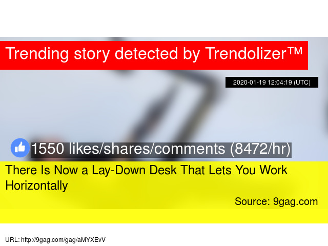 There Is Now A Lay Down Desk That Lets You Work Horizontally