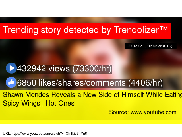Shawn Mendes Reveals A New Side Of Himself While Eating Spicy Wings Hot Ones